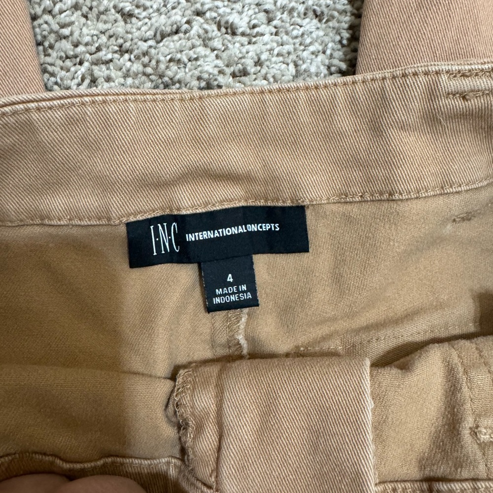 INC International Concepts Tan Jogger Pants - Picture 10 of 14